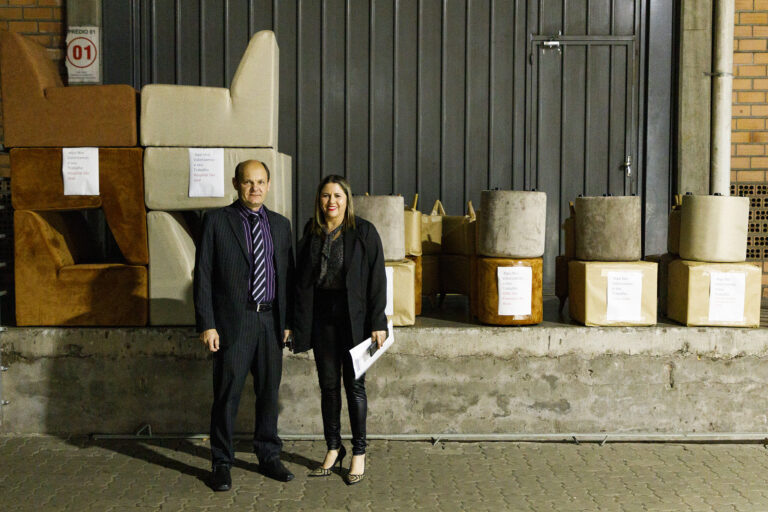 Lotario e Vanda senai formatura 2022