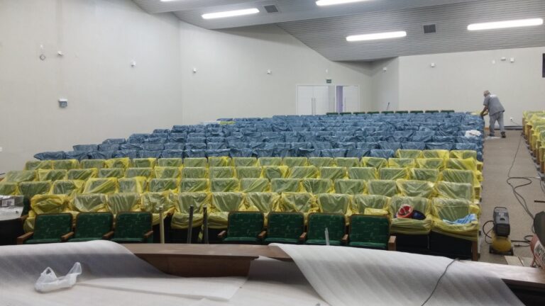 montagem auditorio 8